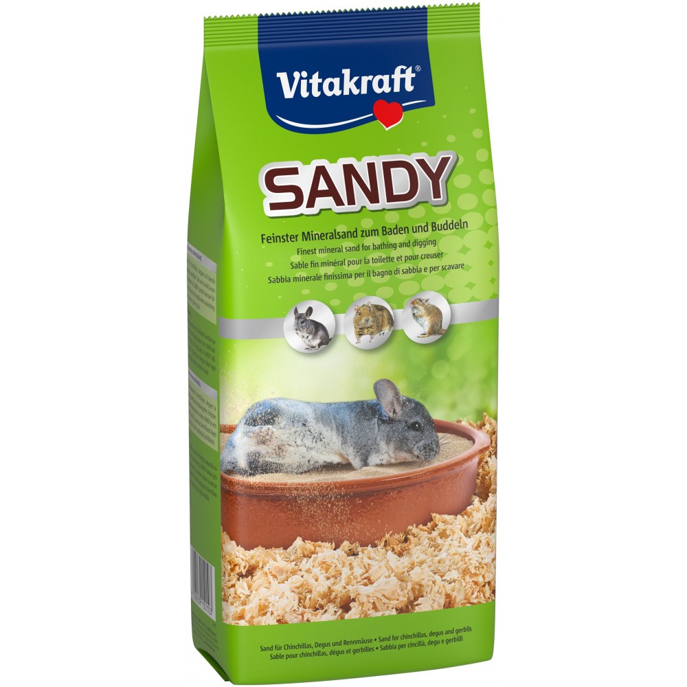 Наповнювач Vitakraft Sandy пісок для декоративних шиншил 1 кг