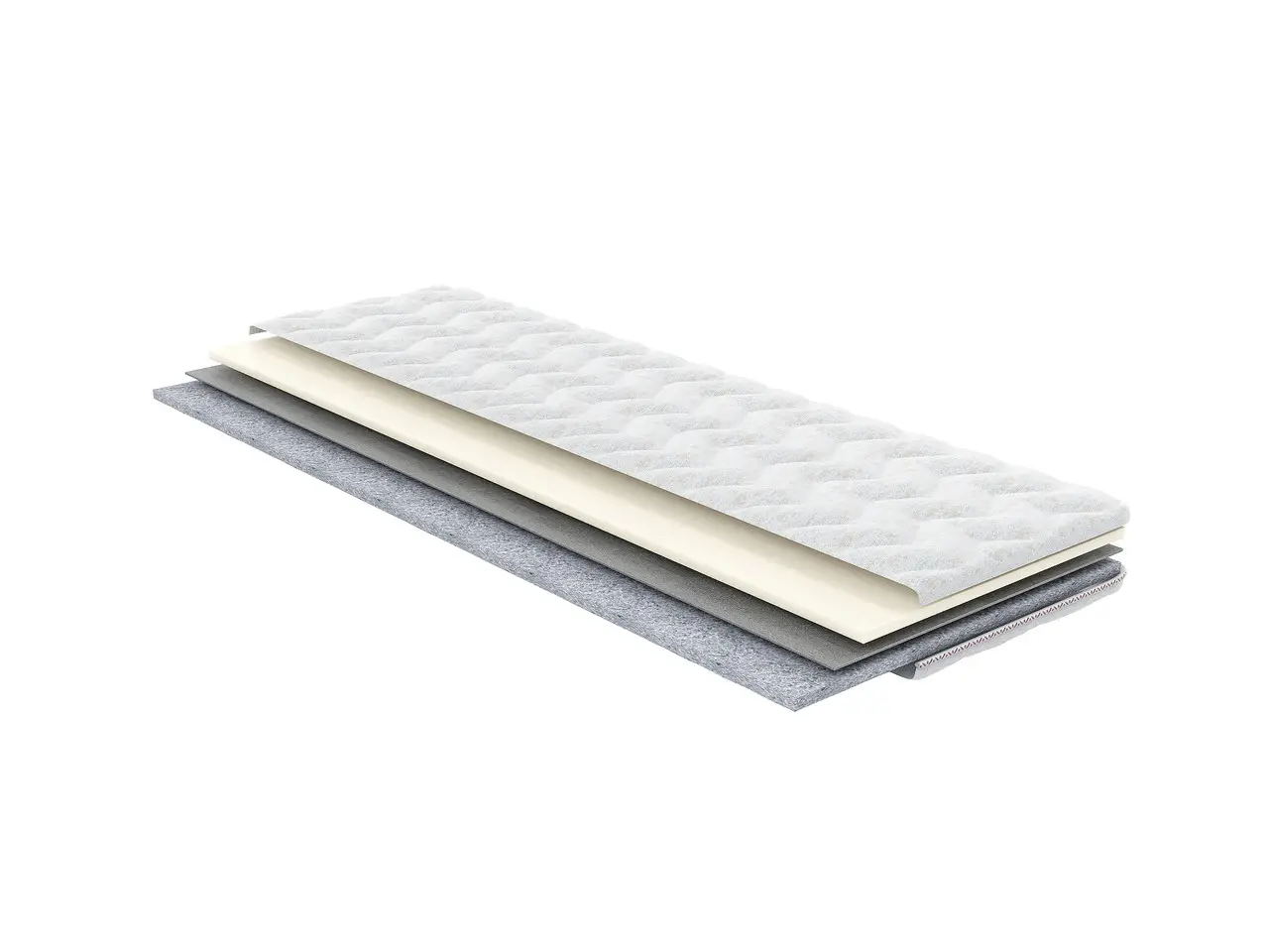 Тонкий Матрац-Топер 90х200х5 см Spring Foam Ортопедичний South Lotus Home - фото 2